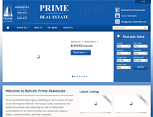 Tablet Screenshot of prime-realestate.net